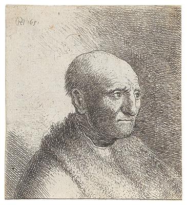 Rembrandt Harmensz van Rijn - Master Drawings, Prints before 1900, Watercolours, Miniatures