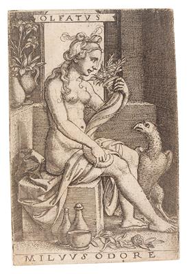 Georg Pencz - Disegni e stampe fino al 1900, acquarelli e miniature