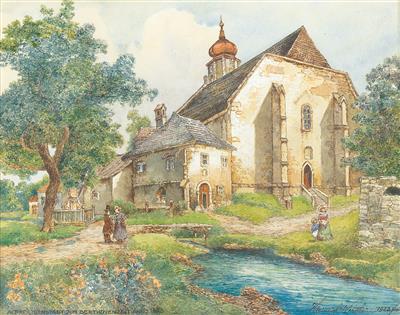 Heinrich Josef Wertheim - Mistrovské kresby, Tisky do roku 1900, Akvarely a miniatury