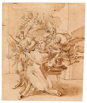 Italian school, 18th century - Disegni e stampe fino al 1900, acquarelli e miniature