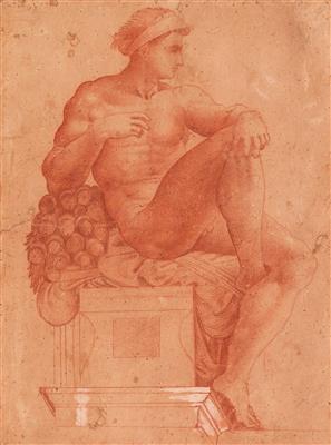 Roman school, 18th century - Master Drawings, Prints before 1900, Watercolours, Miniatures
