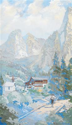Rudolf Reschreiter - Mistrovské kresby, Tisky do roku 1900, Akvarely a miniatury