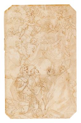 Genoese school, 16th century, - Master Drawings, Prints before 1900, Watercolours, Miniatures