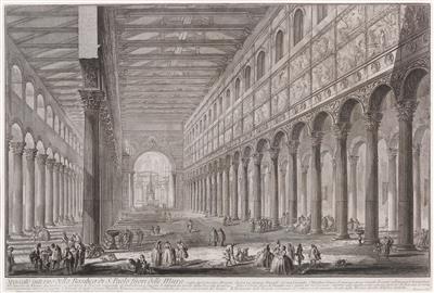 Giovanni Battista Piranesi - Disegni e stampe fino al 1900, acquarelli e miniature