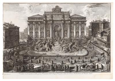 Giovanni Battista Piranesi - Disegni e stampe fino al 1900, acquarelli e miniature