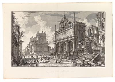 Giovanni Battista Piranesi - Mistrovské kresby, Tisky do roku 1900, Akvarely a miniatury