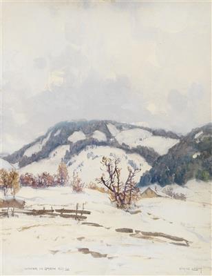 Fritz Lach - Disegni e stampe fino al 1900, acquarelli e miniature