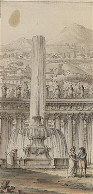 Giacomo Quarenghi - Master Drawings, Prints before 1900, Watercolours, Miniatures
