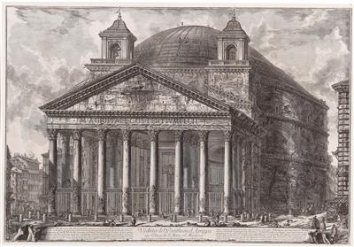 Giovanni Battista Piranesi - Disegni e stampe fino al 1900, acquarelli e miniature