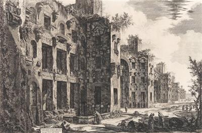 Giovanni Battista Piranesi - Mistrovské kresby, Tisky do roku 1900, Akvarely a miniatury