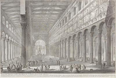 Giovanni Battista Piranesi - Disegni e stampe fino al 1900, acquarelli e miniature