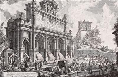 Giovanni Battista Piranesi - Master Drawings, Prints before 1900, Watercolours, Miniatures