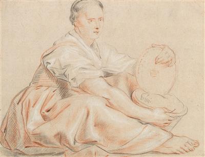 Jacob Jordaens Follower of - Master Drawings, Prints before 1900, Watercolours, Miniatures