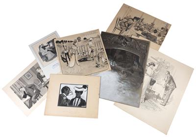 A set - Mistrovské kresby, Tisky do roku 1900, Akvarely a miniatury
