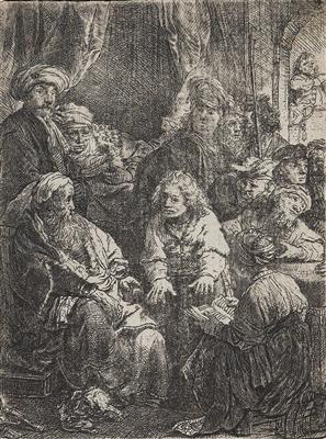 Rembrandt Harmensz van Rijn - Meisterzeichnungen und Druckgraphik bis 1900, Aquarelle, Miniaturen