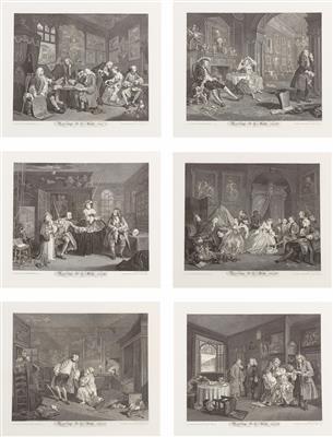 William Hogarth - Meisterzeichnungen und Druckgraphik bis 1900, Aquarelle, Miniaturen