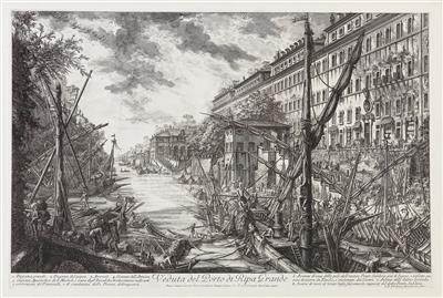 Giovanni Battista Piranesi - Disegni e stampe fino al 1900, acquarelli e miniature