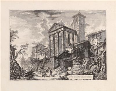 Giovanni Battista Piranesi - Mistrovské kresby, Tisky do roku 1900, Akvarely a miniatury