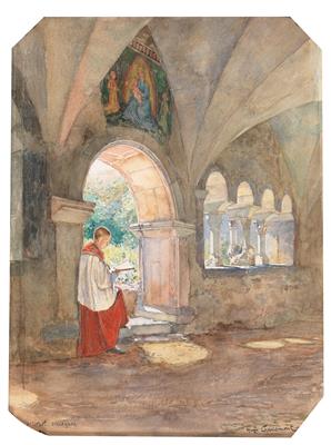 Hugo Charlemont - Mistrovské kresby, Tisky do roku 1900, Akvarely a miniatury