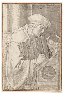 Lucas van Leyden - Meisterzeichnungen, Druckgraphik bis 1900, Aquarelle u. Miniaturen