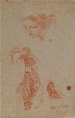 Pompeo Batoni - Disegni e stampe fino al 1900, acquarelli e miniature