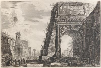 Giovanni Battista Piranesi - Meisterzeichnungen und Druckgraphik bis 1900, Aquarelle, Miniaturen