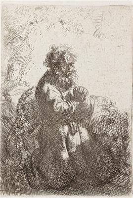 Rembrandt Harmensz van Rijn - Meisterzeichnungen und Druckgraphik bis 1900, Aquarelle, Miniaturen