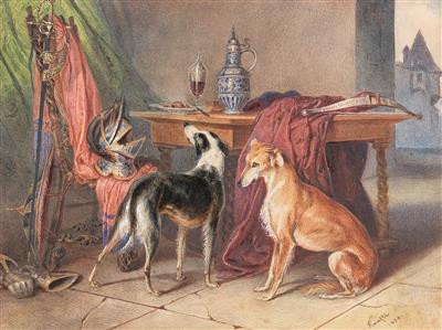 Johann Matthias Ranftl - Mistrovské kresby, Tisky do roku 1900, Akvarely a miniatury