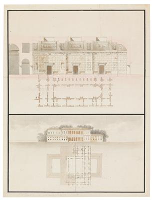 Léon Dufourny - Mistrovské kresby, Tisky do roku 1900, Akvarely a miniatury