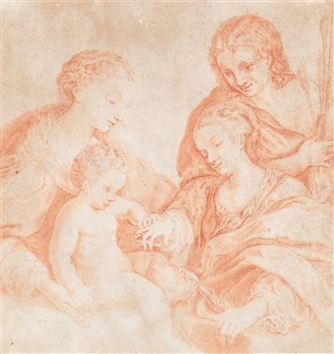 Antonio Allegri called Correggio, Follower of, - Disegni e stampe fino al 1900, acquarelli e miniature