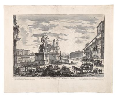 Giovanni Battista Piranesi - Master Drawings, Prints before 1900, Watercolours, Miniatures