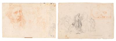 Guillaume Courtois (Guglielmo Cortese) - Disegni e stampe fino al 1900, acquarelli e miniature
