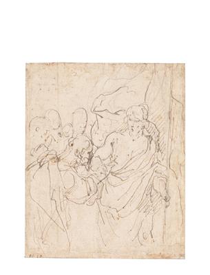 Pietro Novelli, called il Monrealese, - Mistrovské kresby, Tisky do roku 1900, Akvarely a miniatury