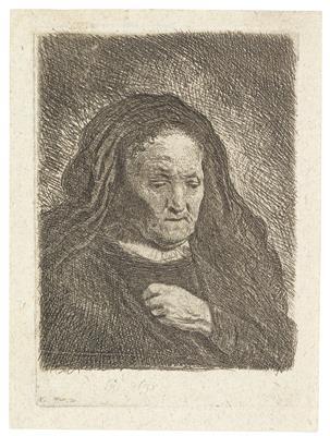 Rembrandt Harmensz van Rijn - Disegni e stampe fino al 1900, acquarelli e miniature