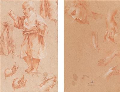 Roman school, early 18th century, - Disegni e stampe fino al 1900, acquarelli e miniature