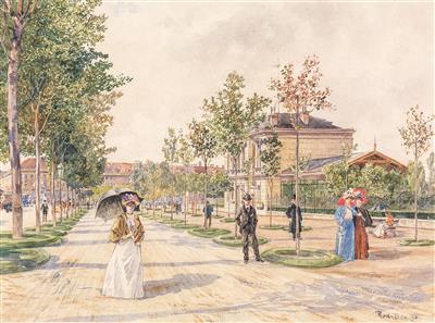 Rudolph Bernt - Mistrovské kresby, Tisky do roku 1900, Akvarely a miniatury