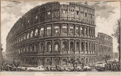 Giovanni Battista Piranesi - Disegni e stampe fino al 1900, acquarelli e miniature