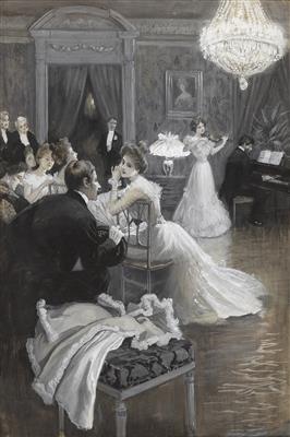 Wilhelm Gause - Mistrovské kresby, Tisky do roku 1900, Akvarely a miniatury