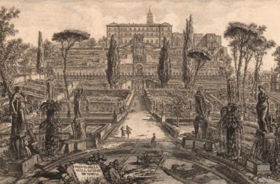 Giovanni Battista Piranesi - Disegni e stampe fino al 1900, acquarelli e miniature