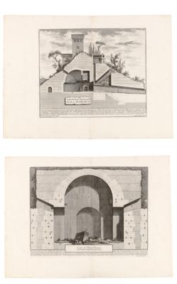 Giovanni Battista Piranesi - Master Drawings, Prints before 1900, Watercolours, Miniatures