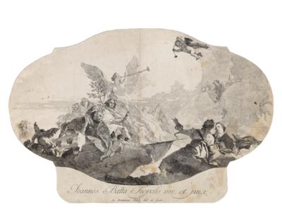 Giovanni Domenico Tiepolo - Disegni e stampe fino al 1900, acquarelli e miniature