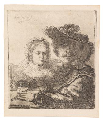 Rembrandt Harmensz van Rijn - Meisterzeichnungen und Druckgraphik bis 1900, Aquarelle, Miniaturen