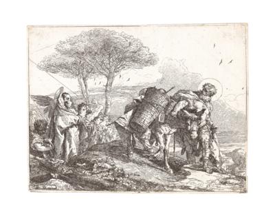 Giovanni Domenico Tiepolo - Master Drawings, Prints before 1900