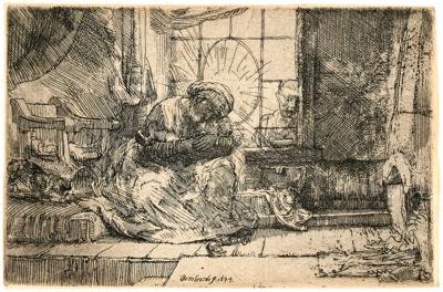 Rembrandt Harmensz van Rijn - Meisterzeichnungen und Druckgraphik bis 1900