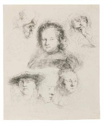 Rembrandt Harmensz van Rijn - Disegni e stampe d'autore fino al 1900