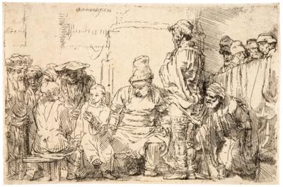 Rembrandt Harmensz van Rijn - Meisterzeichnungen und Druckgraphik bis 1900