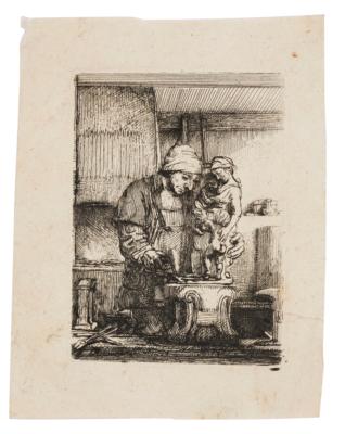 Rembrandt Harmensz van Rijn - Meisterzeichnungen und Druckgraphik bis 1900