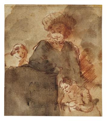 Rembrandt Harmensz van Rijn Nachfolger/Follower - Meisterzeichnungen und Druckgraphik bis 1900