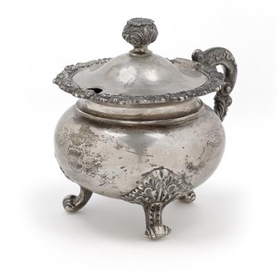 Imperial Austrian Court – sugar bowl from an archducal service, - Imperial Court Memorabilia and Historical Objects