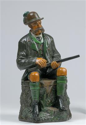 Tobacco box with depiction of Emperor Franz Joseph I of Austria, - Imperial Court Memorabilia and Historical Objects